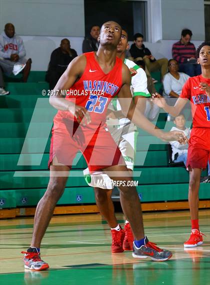 Thumbnail 2 in George Washington Prep vs. Dorsey (D1 Bound Classic) photogallery.