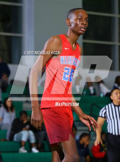 Thumbnail 1 in George Washington Prep vs. Dorsey (D1 Bound Classic) photogallery.