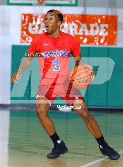 Thumbnail 1 in George Washington Prep vs. Dorsey (D1 Bound Classic) photogallery.