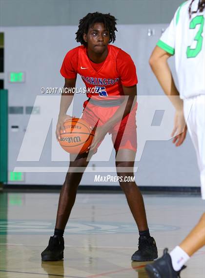 Thumbnail 1 in George Washington Prep vs. Dorsey (D1 Bound Classic) photogallery.