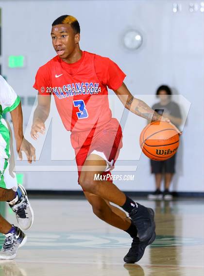Thumbnail 1 in George Washington Prep vs. Dorsey (D1 Bound Classic) photogallery.