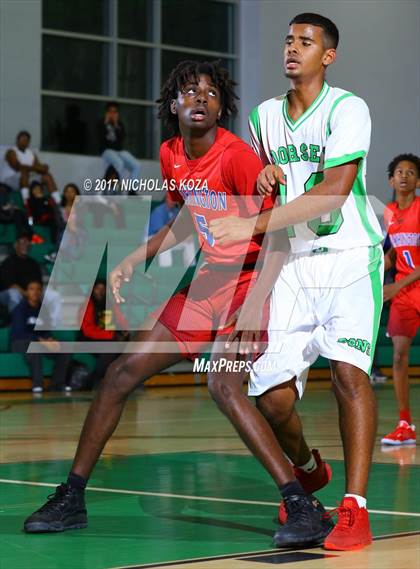 Thumbnail 1 in George Washington Prep vs. Dorsey (D1 Bound Classic) photogallery.