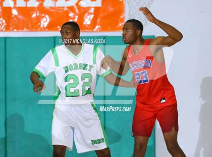 Thumbnail 2 in George Washington Prep vs. Dorsey (D1 Bound Classic) photogallery.