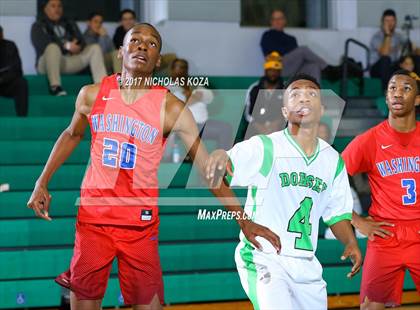 Thumbnail 3 in George Washington Prep vs. Dorsey (D1 Bound Classic) photogallery.