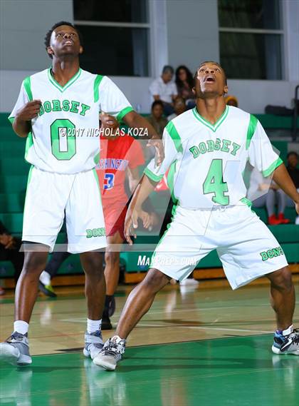 Thumbnail 2 in George Washington Prep vs. Dorsey (D1 Bound Classic) photogallery.