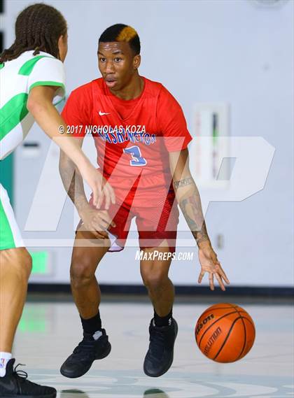 Thumbnail 3 in George Washington Prep vs. Dorsey (D1 Bound Classic) photogallery.