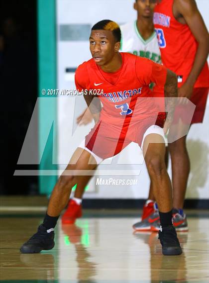 Thumbnail 1 in George Washington Prep vs. Dorsey (D1 Bound Classic) photogallery.