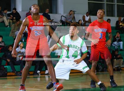 Thumbnail 3 in George Washington Prep vs. Dorsey (D1 Bound Classic) photogallery.