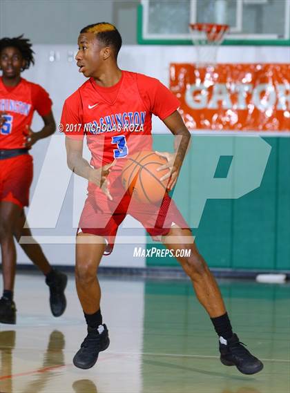 Thumbnail 3 in George Washington Prep vs. Dorsey (D1 Bound Classic) photogallery.