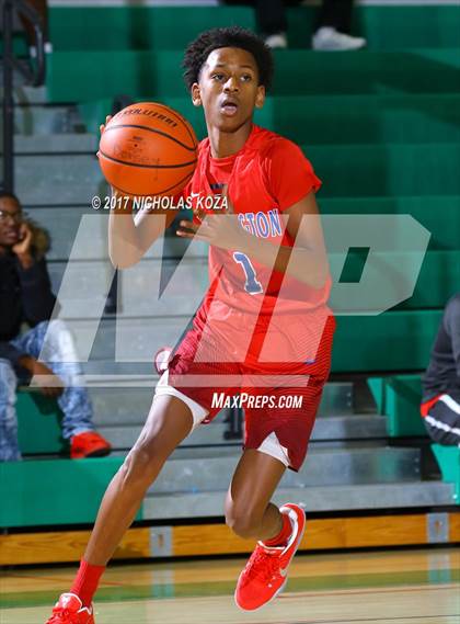 Thumbnail 3 in George Washington Prep vs. Dorsey (D1 Bound Classic) photogallery.