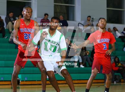 Thumbnail 3 in George Washington Prep vs. Dorsey (D1 Bound Classic) photogallery.