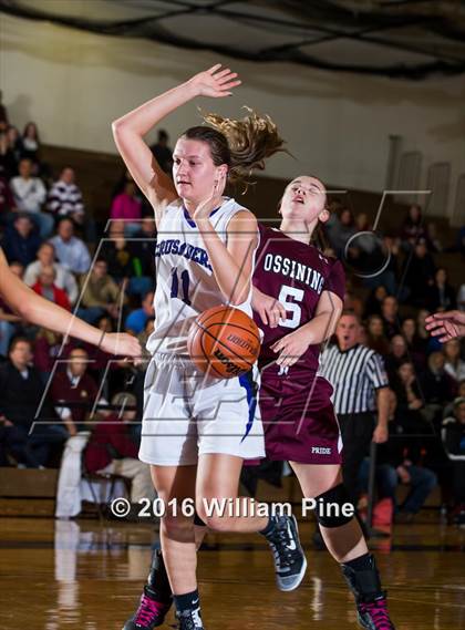 Thumbnail 2 in Ossining vs Monroe-Woodbury (NYSPHSAA Class AA Regional Final) photogallery.