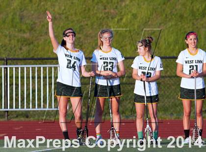 Thumbnail 2 in Sunset vs West Linn (Oregon Girls Lacrosse Association) photogallery.