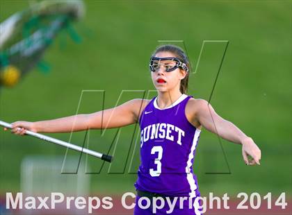 Thumbnail 2 in Sunset vs West Linn (Oregon Girls Lacrosse Association) photogallery.