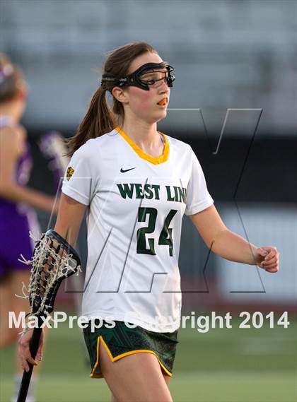 Thumbnail 3 in Sunset vs West Linn (Oregon Girls Lacrosse Association) photogallery.