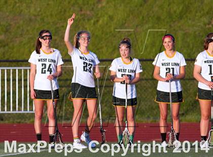 Thumbnail 1 in Sunset vs West Linn (Oregon Girls Lacrosse Association) photogallery.