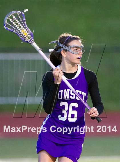 Thumbnail 2 in Sunset vs West Linn (Oregon Girls Lacrosse Association) photogallery.