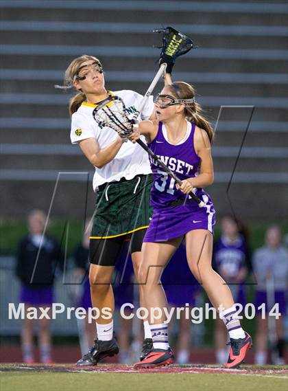 Thumbnail 3 in Sunset vs West Linn (Oregon Girls Lacrosse Association) photogallery.