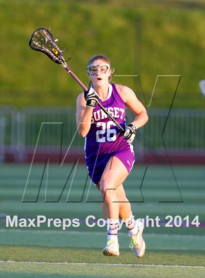 Thumbnail 2 in Sunset vs West Linn (Oregon Girls Lacrosse Association) photogallery.