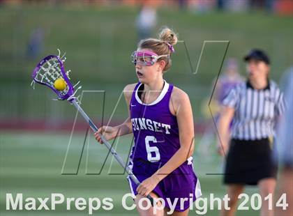 Thumbnail 3 in Sunset vs West Linn (Oregon Girls Lacrosse Association) photogallery.
