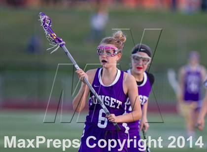 Thumbnail 2 in Sunset vs West Linn (Oregon Girls Lacrosse Association) photogallery.