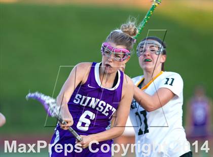 Thumbnail 3 in Sunset vs West Linn (Oregon Girls Lacrosse Association) photogallery.