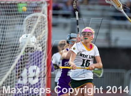 Thumbnail 2 in Sunset vs West Linn (Oregon Girls Lacrosse Association) photogallery.