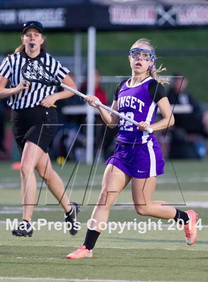 Thumbnail 3 in Sunset vs West Linn (Oregon Girls Lacrosse Association) photogallery.