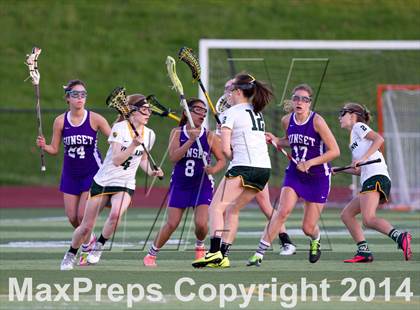 Thumbnail 1 in Sunset vs West Linn (Oregon Girls Lacrosse Association) photogallery.