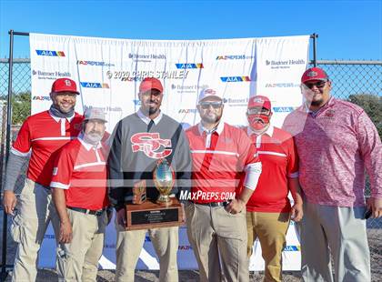 Thumbnail 3 in Santa Cruz Valley vs Benson (AIA 2A Final Awards) photogallery.
