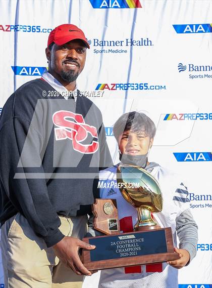 Thumbnail 3 in Santa Cruz Valley vs Benson (AIA 2A Final Awards) photogallery.