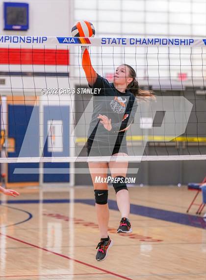 Thumbnail 3 in Rock Point vs Williams (AIA - 1A Championships) photogallery.