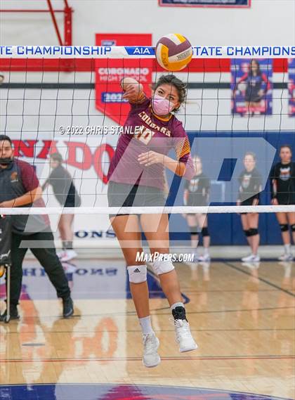 Thumbnail 3 in Rock Point vs Williams (AIA - 1A Championships) photogallery.