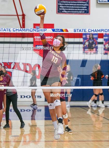 Thumbnail 2 in Rock Point vs Williams (AIA - 1A Championships) photogallery.