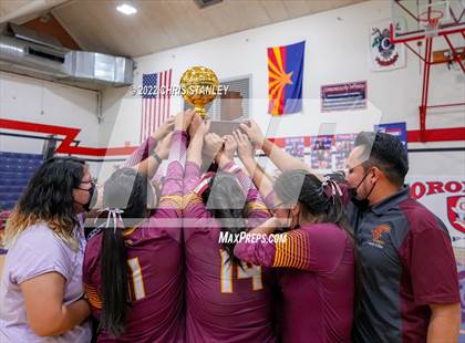 Thumbnail 3 in Rock Point vs Williams (AIA - 1A Championships) photogallery.