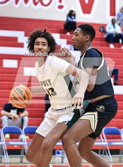 Thumbnail 3 in Long Beach Poly vs Bishop Montgomery  (Take Flight Challenge) photogallery.