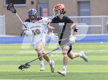 Thumbnail 1 in Erie @ Cheyenne Mtn. CHSAA 4A Semifinal photogallery.