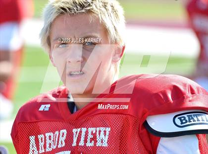 Thumbnail 2 in Arbor View vs Faith Lutheran (Scrimmage) photogallery.