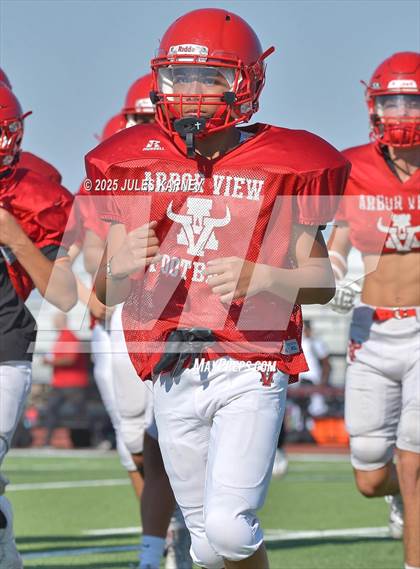 Thumbnail 3 in Arbor View vs Faith Lutheran (Scrimmage) photogallery.