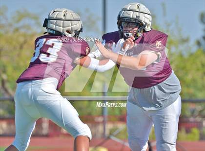 Thumbnail 3 in Arbor View vs Faith Lutheran (Scrimmage) photogallery.