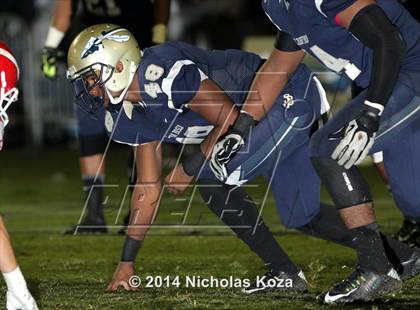 Thumbnail 2 in Mater Dei vs. St. John Bosco photogallery.