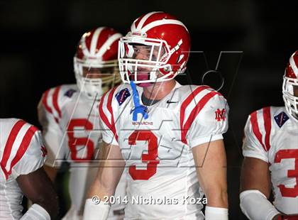 Thumbnail 1 in Mater Dei vs. St. John Bosco photogallery.