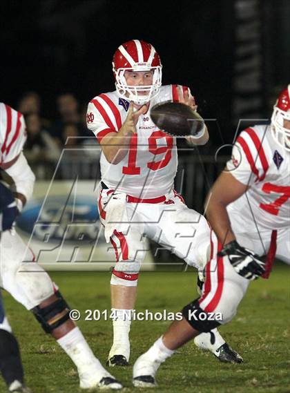 Thumbnail 3 in Mater Dei vs. St. John Bosco photogallery.