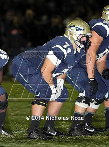 Thumbnail 1 in Mater Dei vs. St. John Bosco photogallery.