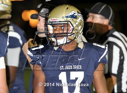 Thumbnail 1 in Mater Dei vs. St. John Bosco photogallery.