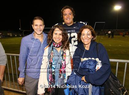 Thumbnail 2 in Mater Dei vs. St. John Bosco photogallery.