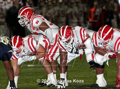 Thumbnail 2 in Mater Dei vs. St. John Bosco photogallery.