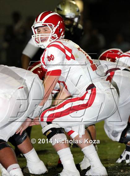 Thumbnail 2 in Mater Dei vs. St. John Bosco photogallery.