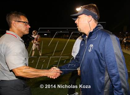 Thumbnail 3 in Mater Dei vs. St. John Bosco photogallery.