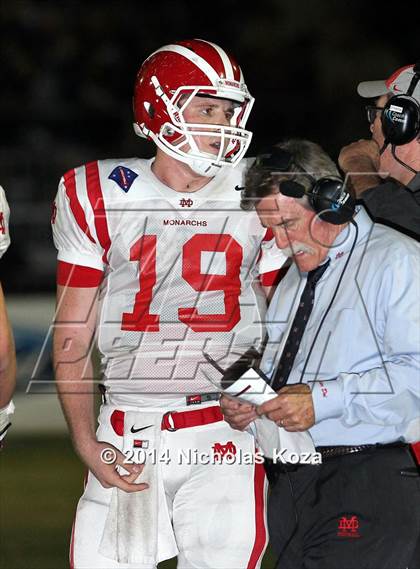 Thumbnail 1 in Mater Dei vs. St. John Bosco photogallery.